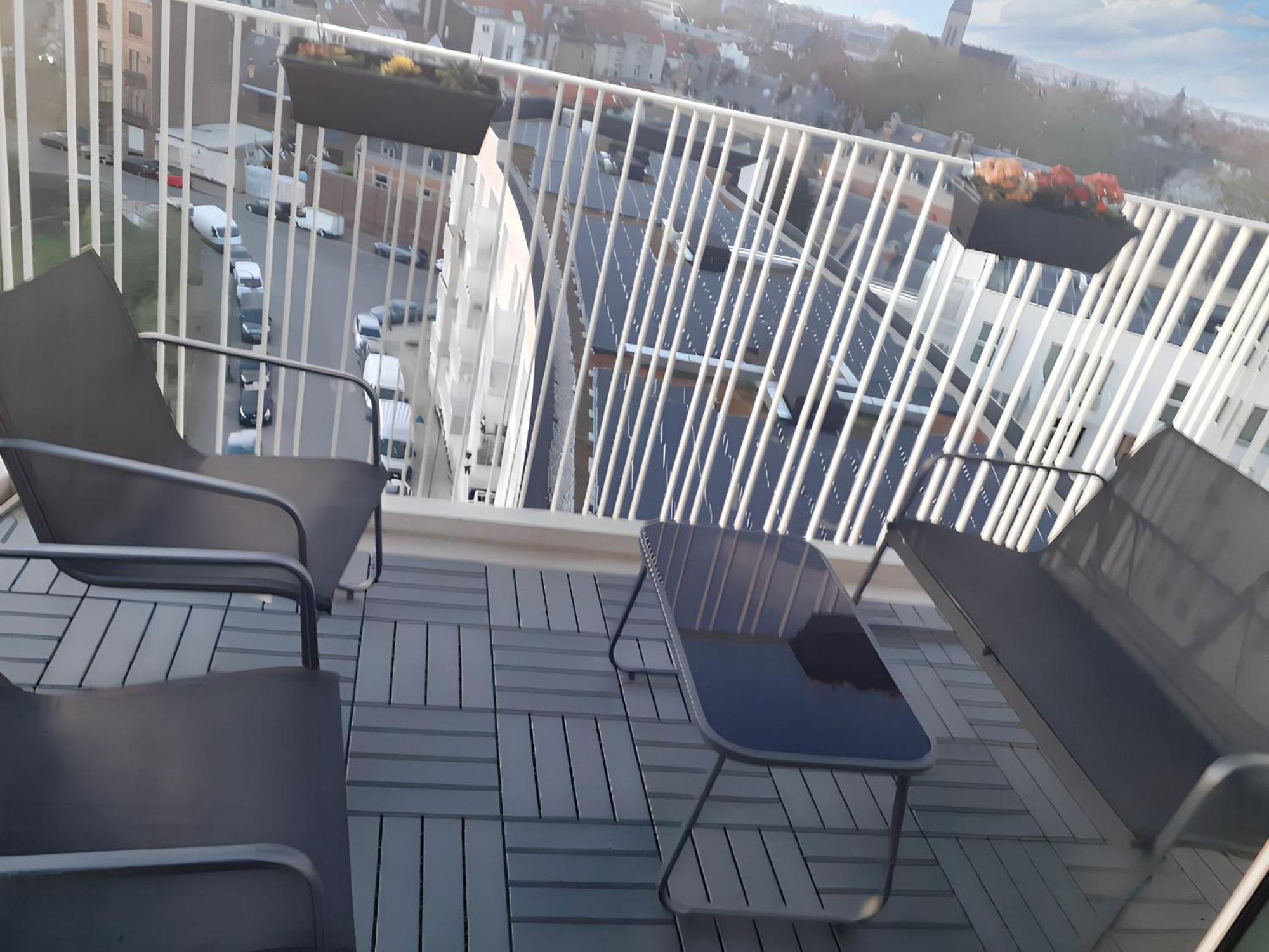 Modern Apartment In Cureghem Anderlecht 134 M² + Terrace Brussel Buitenkant foto